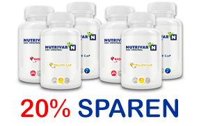 Übergewicht vermeiden mit 2 Einheiten Abnehmtabletten NUTRIVAR Ⓝ. Hier bestellen.